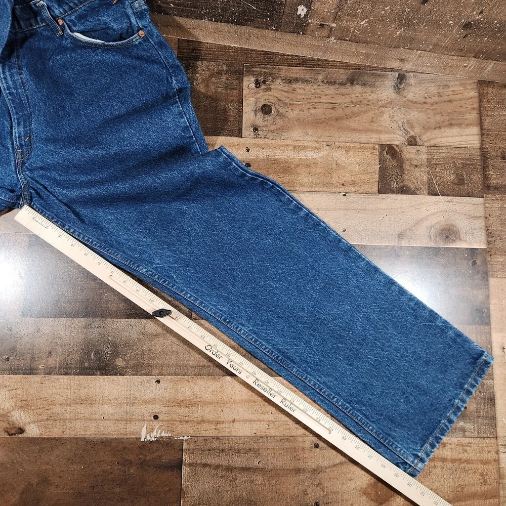 Vintage Levis 517 Jeans Pants Mens 40x30 Blue Denim Orange Tab 70s 80s Tag 42x32
